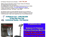 Desktop Screenshot of k1platinum.com